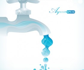 Set of Creative Water design elements vector 01