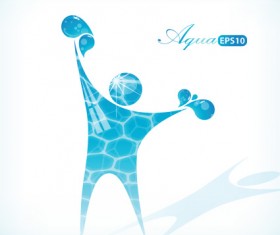 Set of Creative Water design elements vector 02