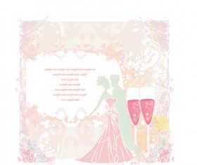Set of Wedding Invitation cards design vector 03
