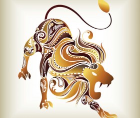 Vivid Abstract animals design elements vector 02
