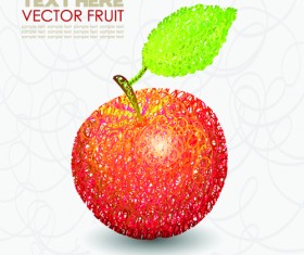Creative apple Vector illustration set 02