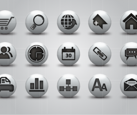 3D Sphere web icon