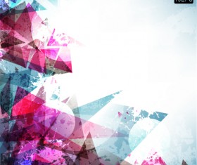 Set of colored Abstract vector backgrounds art 01