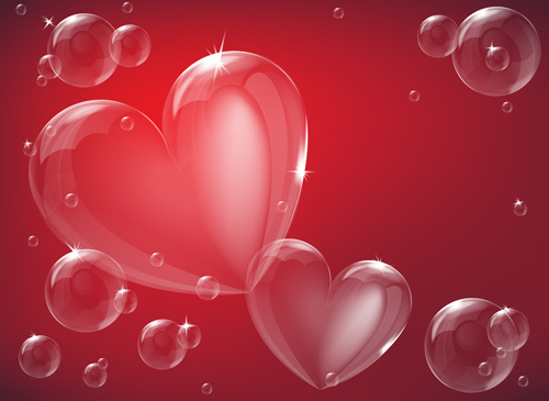 bubbling hearts