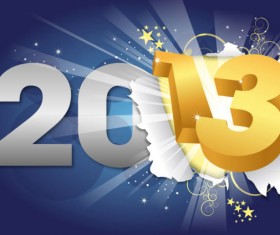 2013 WordArt design vector set 01