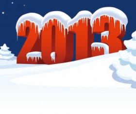 2013 WordArt design vector set 03