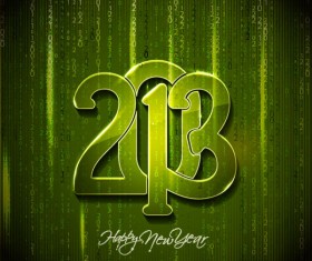 2013 WordArt design vector set 04
