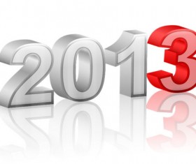 2013 WordArt design vector set 05