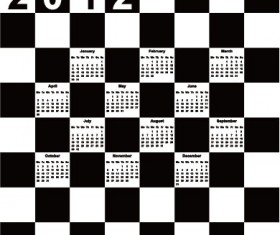 Chess design elements vector set 04
