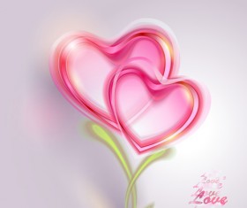Valentine Day love backgrounds vector 02