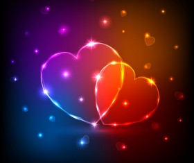 Valentine Day love backgrounds vector 07