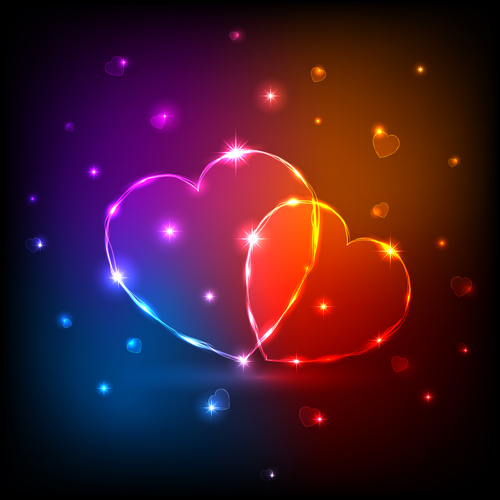 Valentine Day love backgrounds vector 07
