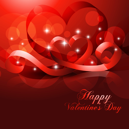 Valentine Day love backgrounds vector 08