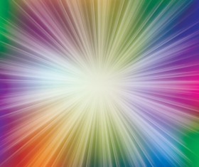Vector Shiny Rainbow background 04