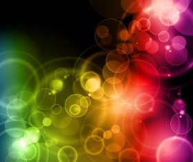 Vector Shiny Rainbow background 05