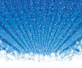 Winter Snow backgrounds art 02 vector