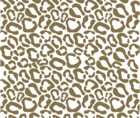 Leopard pattern vector