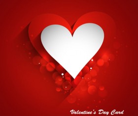Stylish Valentine Day Card element vector 10