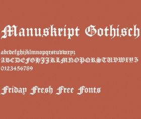 Retro Gothic font