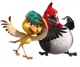 Animal Heroes cartoon icon set 10