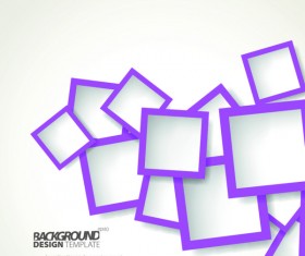 Vector Geometry shapes rectangles backgrounds 03