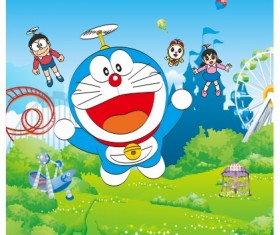 List of Doraemon characters vector - for free download