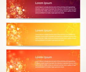 Vector Modern Abstract banner design 02