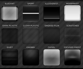 Dark layer Photoshop styles