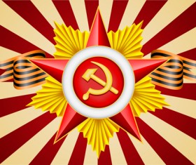 23 February design elements vector set 05