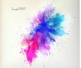 Abstract colorful Splash background 04