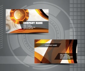 Vector Stylish Business Cards design 04