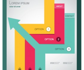 Best Business brochure covers vector graphics 02