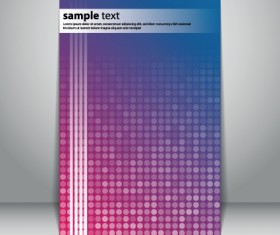 Modern Business brochure covers vector material 02