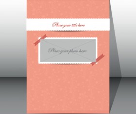 Modern Business brochure covers vector material 05