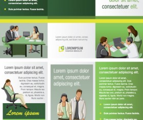 Commonly Business template design vector 01