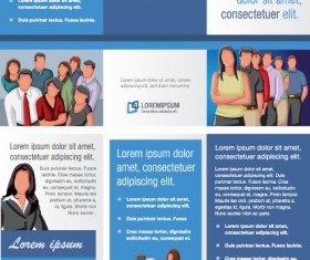 Commonly Business template design vector 02