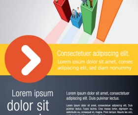 Commonly Business template design vector 03