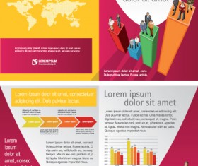 Commonly Business template design vector 04