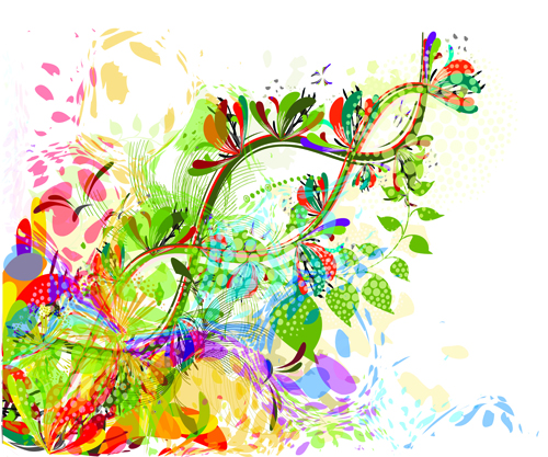Beautiful butterfly vector material 03