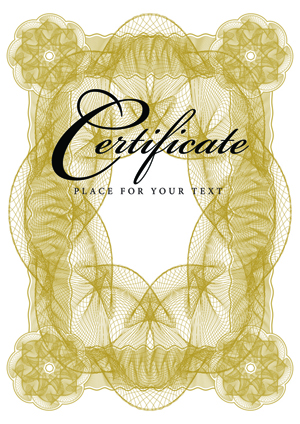 Certificate lace frames design vector 08