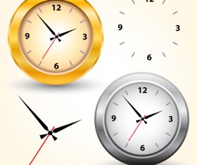 Different Clock design vector 04