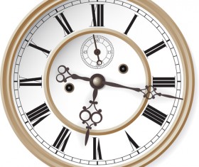 Different Clock design vector 05