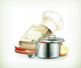 Vector set of Cooking Elements 04