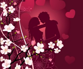 Couples vector material 02