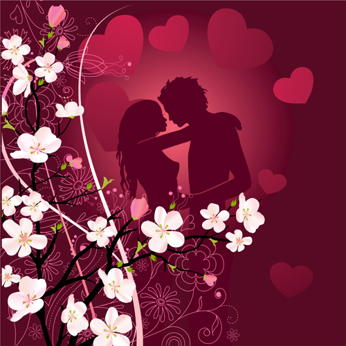 Couples vector material 02