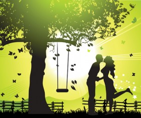 Couples vector material 05
