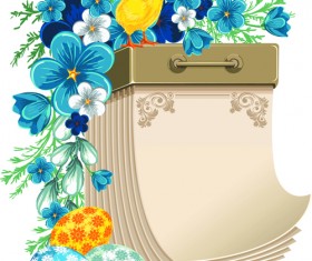 Creative Paper Calendars vector 05