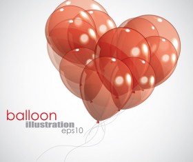 Creative hearts vector material 05