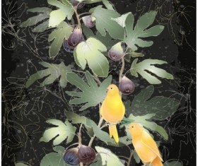 Figs design elements vector 02