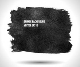 Vector Black Grunge backgrounds 01